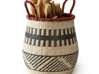 Baskets Set 07 3D model