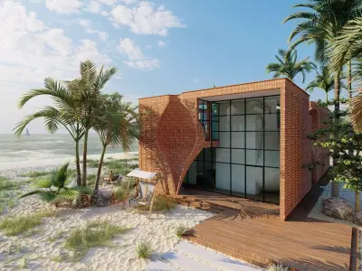 BEACH HOUSE 1 3D model