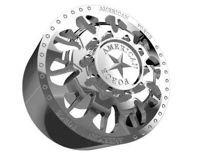 AMERICAN FORCE N10 COMMANDER DRW WHEEL 3D print model