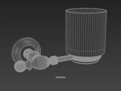 Ottoman Palace Brush 3D model