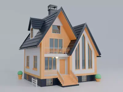 HOUSE MODEL Free 3D model