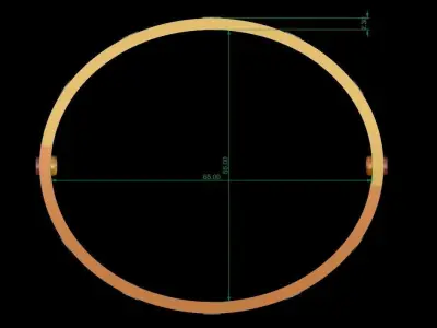 Love Bracelet - Size 20 3D print model