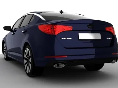 kia optima 2012 3D model
