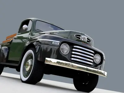 M47 Series Pickup 1949 3D model