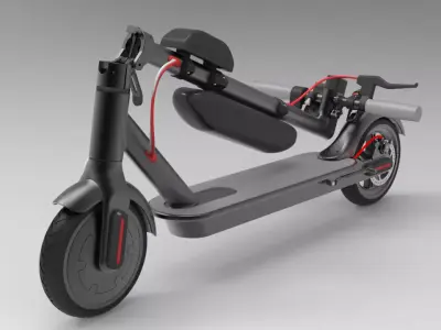Electric Scooter Xiaomi Mijia 3D model