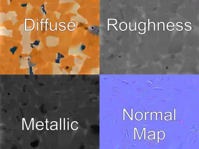 Muscular Horse 3D Model Pack Low-poly 3D model