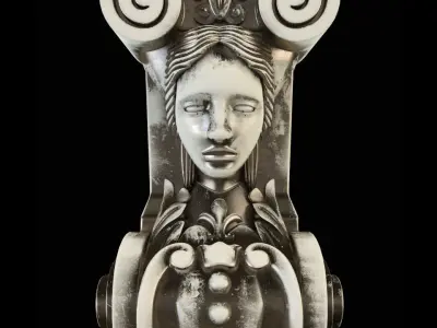 Baluster CNC 3D print model