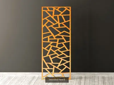 Decorative Panels Pack 1 3D Model Collection