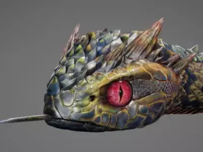 Snake 3D model