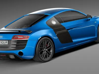 Audi R8 LMX 2015 3D model
