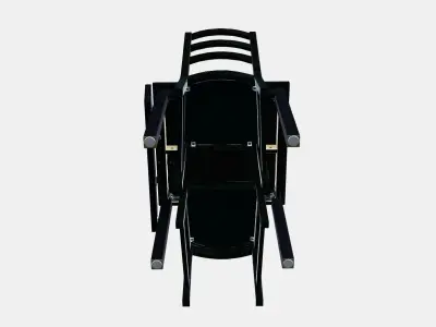 NORDVIKEN - NORDVIKEN table and 2 chairs Low-poly 3D model