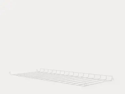 String Magazine shelf Metal Low-poly 3D model