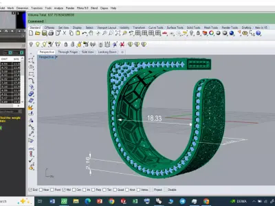 ring jewelry 3D print model