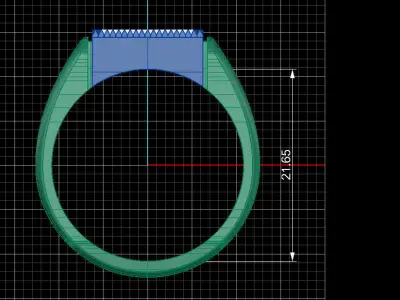 NEO MAN RING MODEL5 3D print model