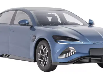 BYD Seal 2024 3D model