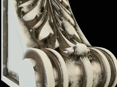 Cantilever CNC 3D print model