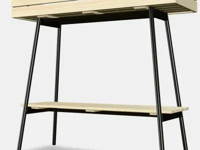 VANILLA ROD Plant stand 3D model