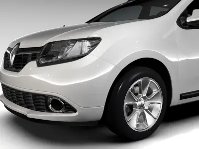 Renault Logan MCV 2016 3D model