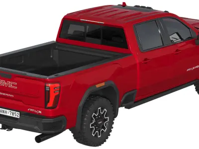 GMC Sierra HD AT4X 2025 3D model