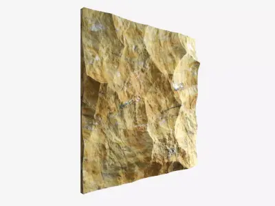187-RockPanel sandstone rock texture 3D model