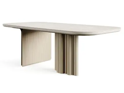 LuxLucia Casa OASIS V220DT2 Dining Table 3D model