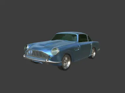 Aston martin DB4 3D model from CGTrader