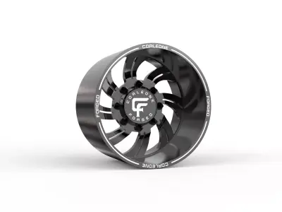 corleone Rear siegel dually wheel  3D print model