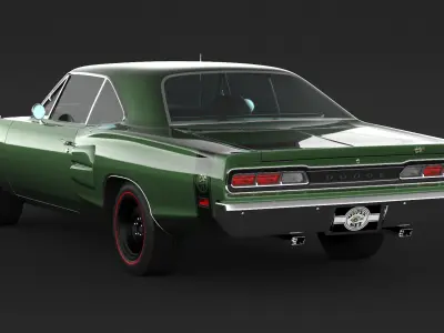 1969 Dodge Coronet Super Bee 3D model
