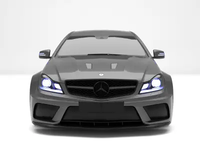 AMG C63 Coupe 3D model