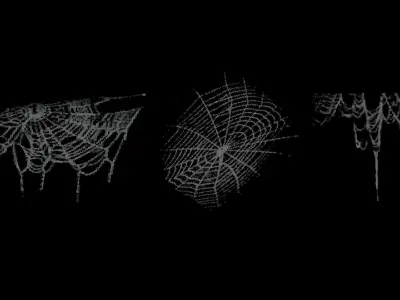 Horror Environment - PSX Mini Kit Low-poly 3D model