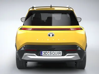 Tata Sierra 2025 3D model