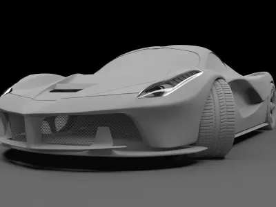 ferrari LAferrari  3D model