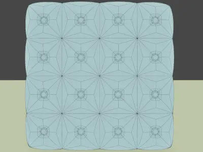  CONNAUGHT PULLED SOFA BROWN 3D model