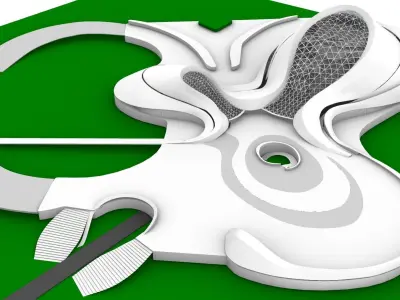 Harbin Opera House 3D model