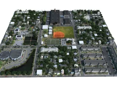 Archmodels vol 131 - City Parts Collection 3D model