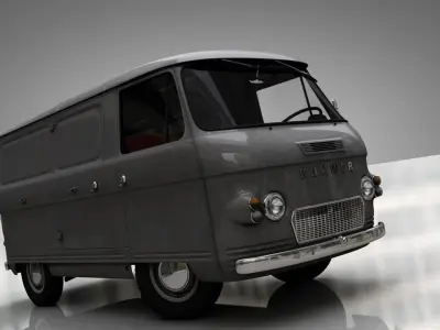 COMMER FC VAN 1968 3D model