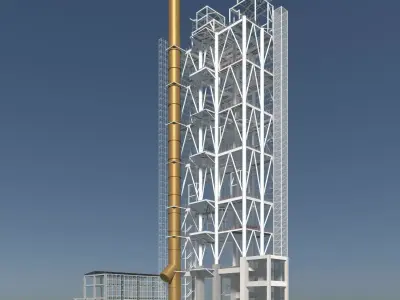 Construction scene 24-13 3D model