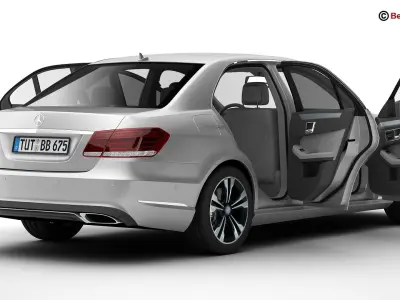 Mercedes E Class 2014 3D model