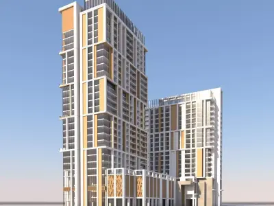 Exterior building 3D model