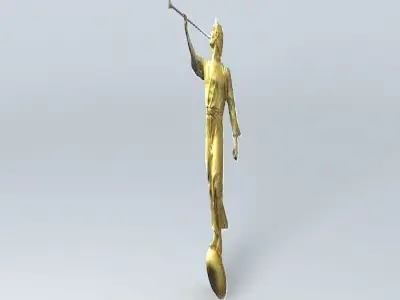 Angel Moroni Modelo 10 Free 3D model