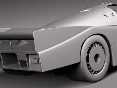 Porsche 962 1984-1991 3D model