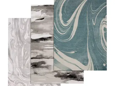 Rug Set 1099 3D model