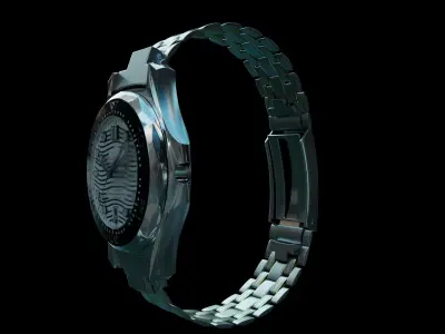 Omega Seamaster Diver 300M Watch 3D model