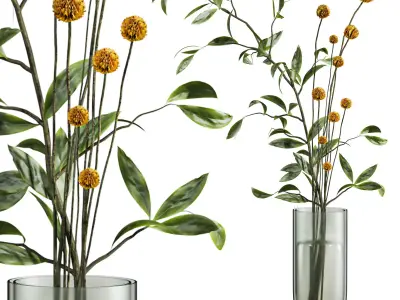 bouquet 3D model shop