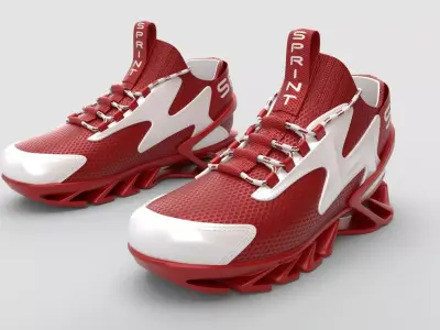 Sports Shoes 3D model