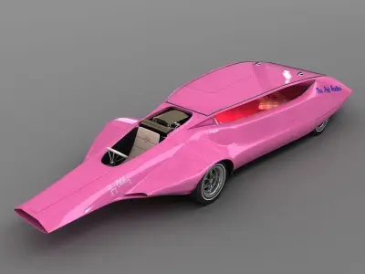 Pink Panther Mobile 1969 3D model