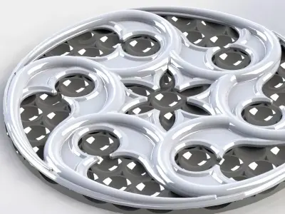 Stone Circle 3D model