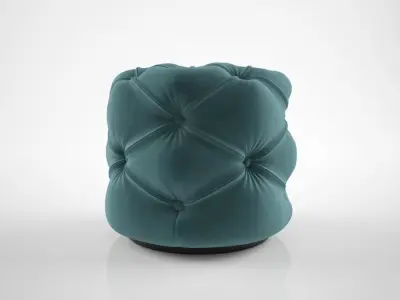 The Sofa and Chair Co Windsor Ottoman 3D model