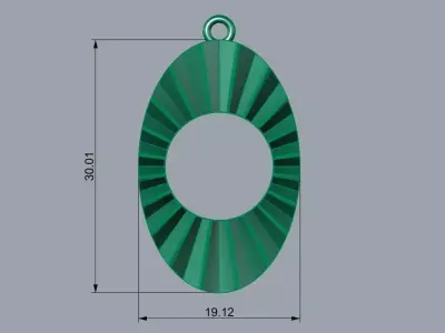 Single pendant or necklace Free 3D print model