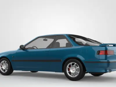 Honda Integra Coupe 1990 3D model